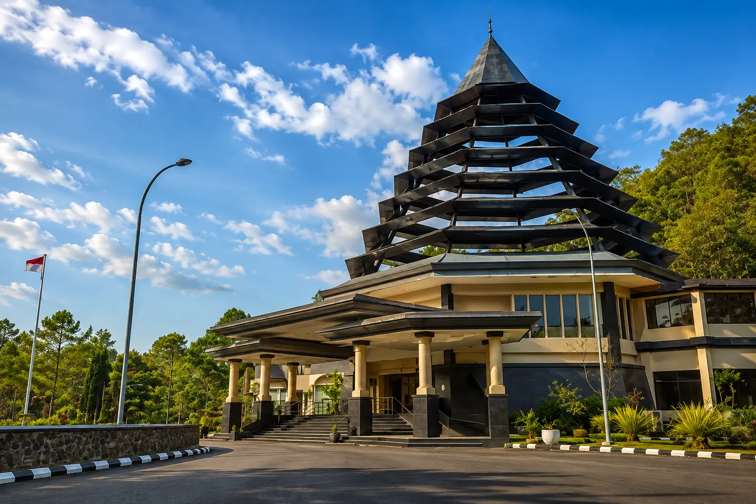 Batur Geopark Museum stop on a private Kintamani journey.