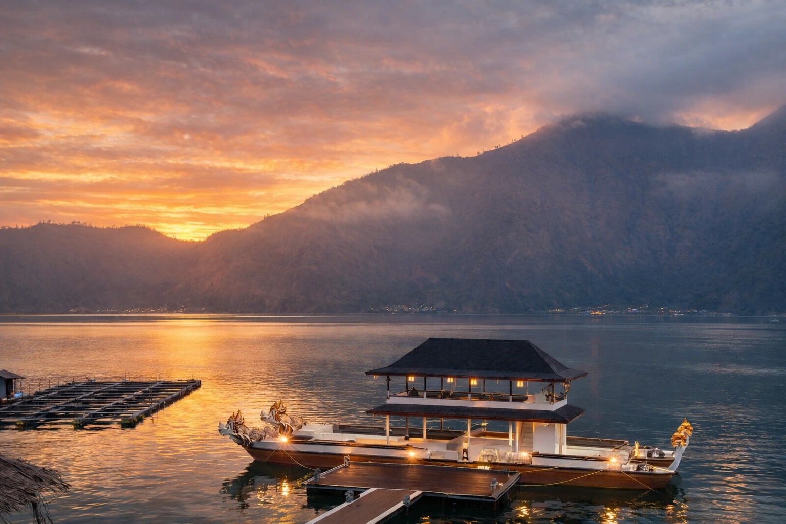 Lake Batur private journey arranged around an Arkaluna stay.