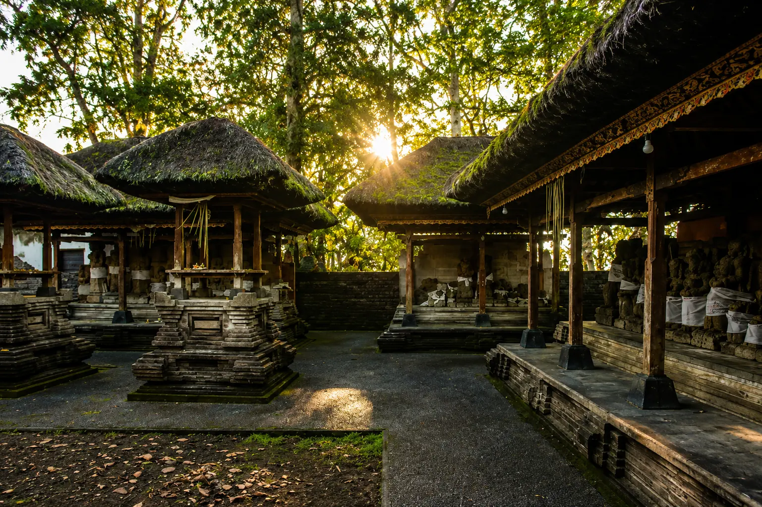 Pura Puncak Penulisan temple stop in the Kintamani highlands.